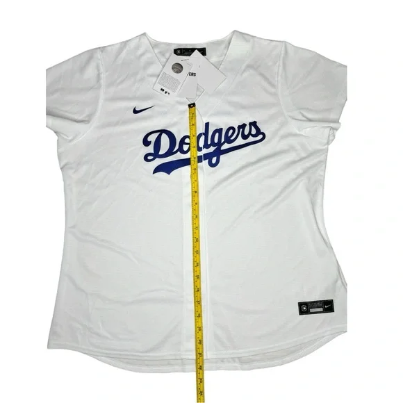 NWT Nike Cody Bellinger White Los Angeles Dodgers Name Jersey SZ XXL women’s - Picture 5 of 12